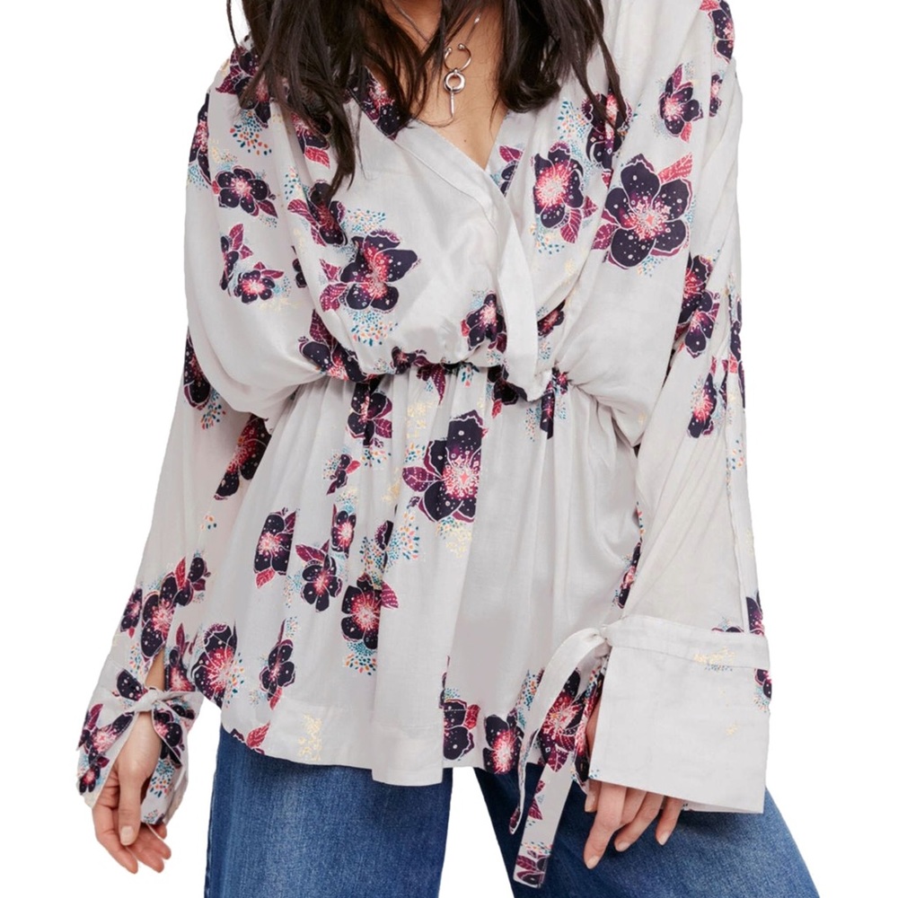 Free People Tuscan Dreams Tunic Blouse